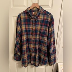 The Foundry Supply Co. Plaid Button Down Shirt